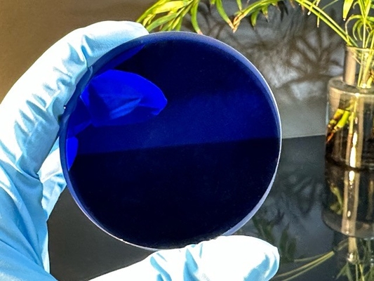 Linsen-Uhrgehäuse Edelstein-Crystal Jewelry Blue Sapphire Glasss Windows