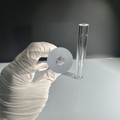 Individuell angepasste Al2O3 Einkristallsafirröhre für 99,999% hohe Reinheit