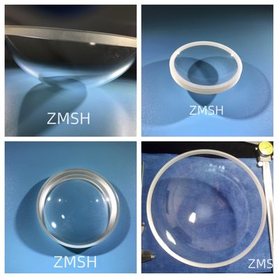 Kuppelsafir Optikfenster Chemische Beständigkeit Hohe Wärmeleitfähigkeit Dicke 1 mm 2 mm