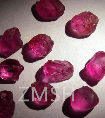 Hot pink FL Grade Lab geschaffen Saphir Roh Edelsteine mit Mohs Härte 9 Diamant
