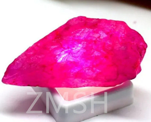 Hot pink FL Grade Lab geschaffen Saphir Roh Edelsteine mit Mohs Härte 9 Diamant
