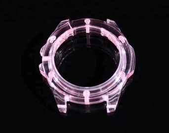 Rotes einzelnes Saphir-Kristallglas, kundenspezifischer Saphir-Uhr-Kristall transparent