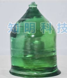Grünes Laser-Saphir-Kristall-künstliches einzelnes für Uhrglas-kundengebundene Größe