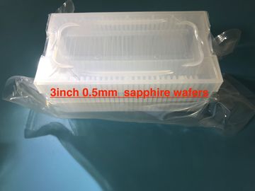 76.2mm Kristallsubstrat 2 saphir-Al2O3 4 6 Zoll SSP DSP 0.5mm C - Achse