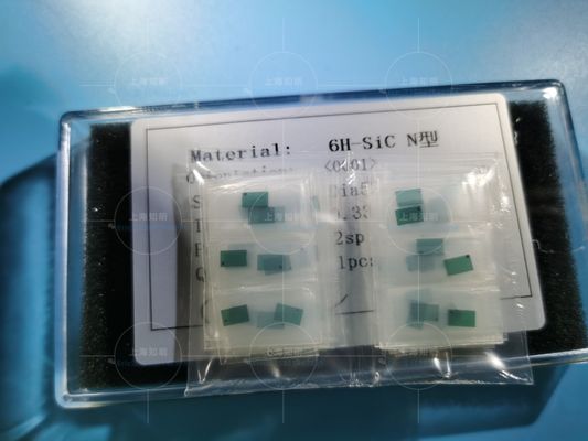 Oblate des einzelnen Kristall-5*5mm 6 H-N Polished Silicon Carbide