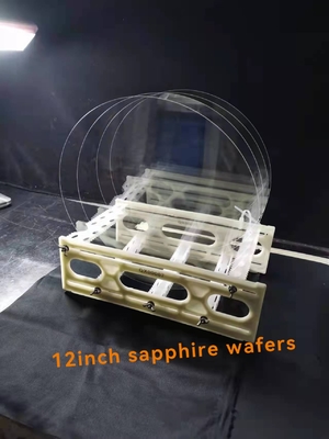 12inch 300mm keine hohe optische Beförderung Kerben-Sapphire Substrate Wafer Crystal Glasss