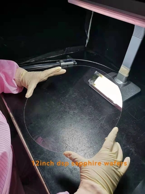 12inch 300mm keine hohe optische Beförderung Kerben-Sapphire Substrate Wafer Crystal Glasss