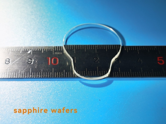 Monokristalline synthetische Sapphire Optical Windows Glass DSP fertigte besonders an