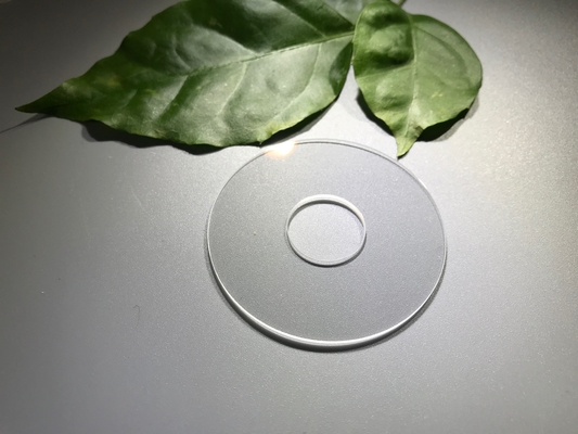 Kreisförmige transparente Sapphire Optical Windows Quartz Material fertigte Durchmesser besonders an