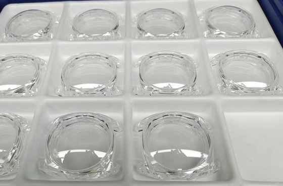 Custom Optical Glass Saphirglas Uhrengehäuse Lünette Teile C-Achse