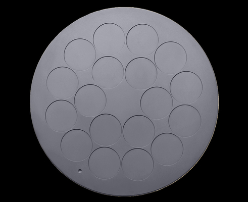 Das 6 Zoll-Silikon-Karbid beschichtete sic Graphit-Tray High Temperature Resistance Graphite-Platten