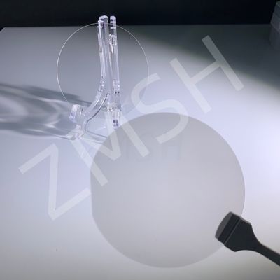 Sapphire Wafer 4 Zoll DSP SSP 0001 C Plane Akzeptieren Sie benutzerdefinierte Achse Monocrystal Al2O3