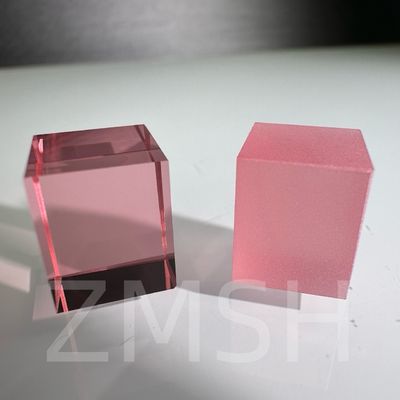 Künstlicher Anbau Doped Farbe Saphir AL2O3 kundenspezifische CZ-Methode Rubin Blau Padparadscha