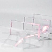 Sapphire Optical Windows AL2O3 Runde Rechteckpolierung AR Beschichtung Anpassung