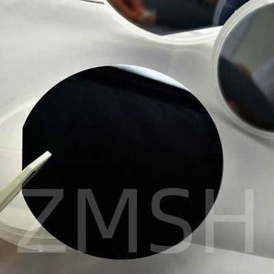 8 Zoll GaN-on-Si Epitaxy Wafer 110 111 110 N Typ P Typ Anpassung Halbleiter RF LED