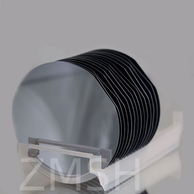 8 Zoll GaN-on-Si Epitaxy Wafer 110 111 110 N Typ P Typ Anpassung Halbleiter RF LED