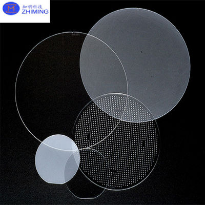 Fusionssilika-Wafer JGS1 JGS2 BF33 8 Zoll 12 Zoll Dicke 750um±25um Ra ≤ 0,5 nm TTV ≤ 10um