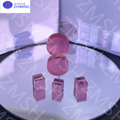 Pink Saphir Rohstoff Laborgemachter Saphir Edelstein Unfehlbarkeit Mohs-Härte von 9