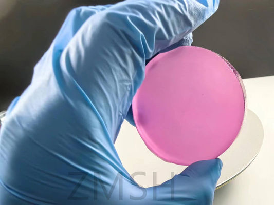 Pink Saphir Rohstoff Laborgemachter Saphir Edelstein Unfehlbarkeit Mohs-Härte von 9