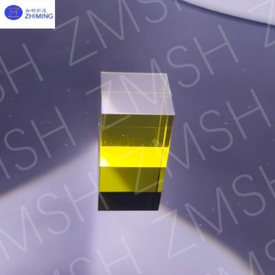 Zitrone Gelb Saphir Edelstein Synthetische Zitrone Gelb Rohstoff für Schmuck Herstellung Mohs Härte von 9