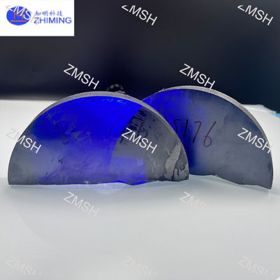 Moissanite Rohstein Edelstein Königlich Blau Synthetisch SiC Monokristall Mohs-Härte 9,25 Rohstoffe für Schmuck