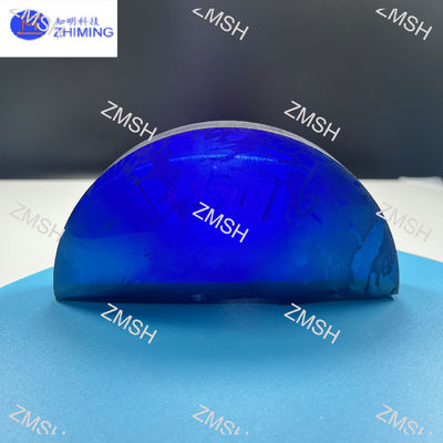 Moissanite Rohstein Edelstein Königlich Blau Synthetisch SiC Monokristall Mohs-Härte 9,25 Rohstoffe für Schmuck