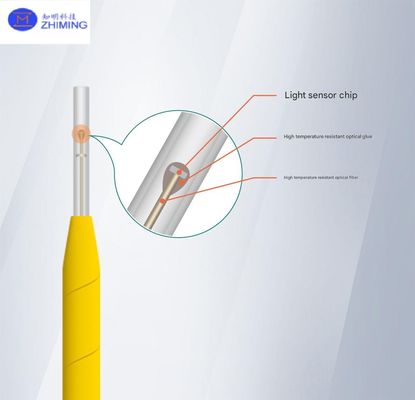 Hochpräzisions-GaAs-Fasernoptischer Temperatursensor Transformator Hotspot-Überwachung EMI-resistent