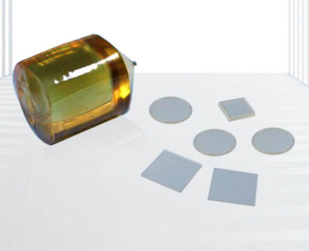 SrLaAlO4 / LaSrAlO4 LSAO 10x10x0.5mmt5x5x1mmt Substrat für die Epitaxie
