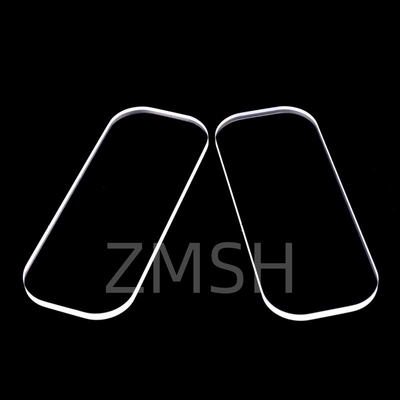 Quartz Glass Window UV Fused Silica Optical Viewport Custom Size Coating Available