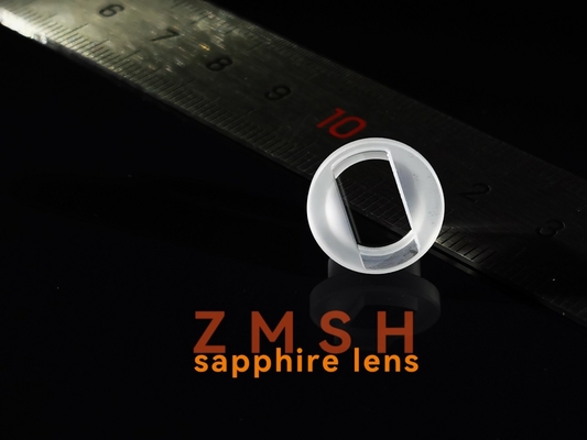 Monokristalliner synthetischer Sapphire Optical Windows Glass With-Schritt
