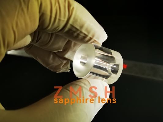 Monokristallines Al2O3 Sapphire Glass Tube Transparent Polished
