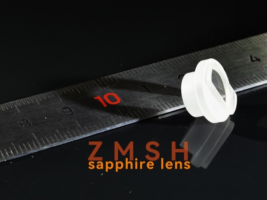 Monokristalliner synthetischer Sapphire Optical Windows Glass With-Schritt