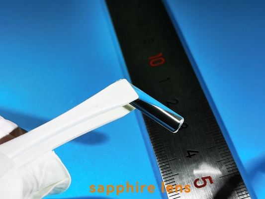Alle Oberflächen- Polier-Sapphire Optical Windows Crylinder Rod-Linse mit Kolben-Stock