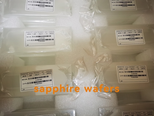 Optische Beförderung DSP/SSP Dia50.8mm Thic100+/-15um Sapphire Wafer Sapphire Window High
