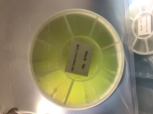 Guter Preis Kundengebundene sic Art Doppelt-Seiten-polierte Oberfläche des Oblaten-sic einzelnen Kristall-4H-N Online