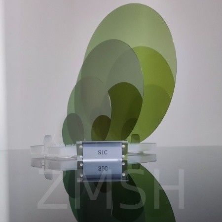 SiC Wafer 4H N-Typ Siliziumkarbid 2 Zoll 4 Zoll 6 Zoll 8 Zoll DSP angepasst