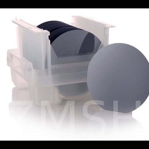 8 Zoll GaN-on-Si Epitaxy Wafer 110 111 110 N Typ P Typ Anpassung Halbleiter RF LED