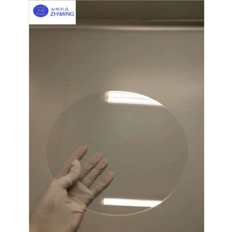Fusionssilika-Wafer JGS1 JGS2 BF33 8 Zoll 12 Zoll Dicke 750um±25um Ra ≤ 0,5 nm TTV ≤ 10um