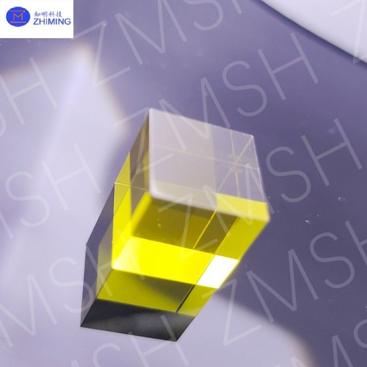 Zitrone Gelb Saphir Edelstein Synthetische Zitrone Gelb Rohstoff für Schmuck Herstellung Mohs Härte von 9