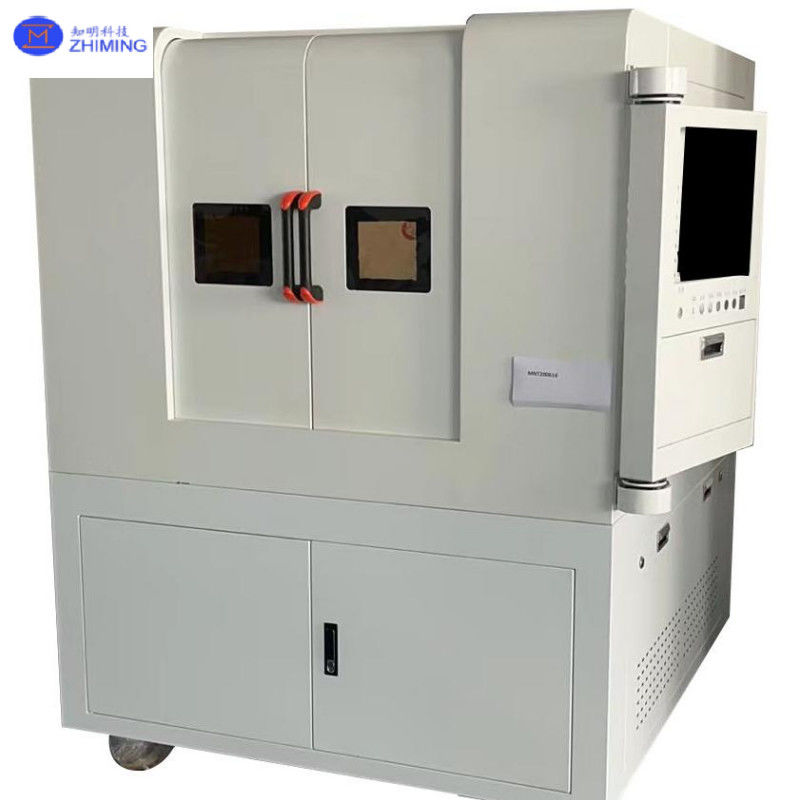 Ultraschnelle Laser-Regenbogenmarkierungsmaschine Metallinterferenzstreifen mit dynamischen Winkelverschiebungs-Regenbogeneffekten