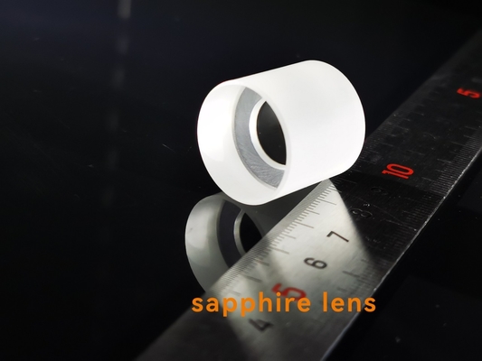 Guter Preis Härte 9,0 Ruby Sapphire Optical Windows Customized Transparent-Ball-Linsen-Oblaten Online