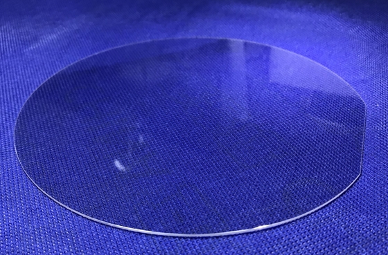 Guter Preis Kreisförmige transparente Sapphire Optical Windows Quartz Customized Sapphire Lens Wafer With Hole Online