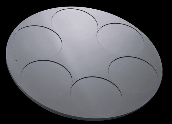 Guter Preis Das 6 Zoll-Silikon-Karbid beschichtete sic Graphit-Tray High Temperature Resistance Graphite-Platten Online