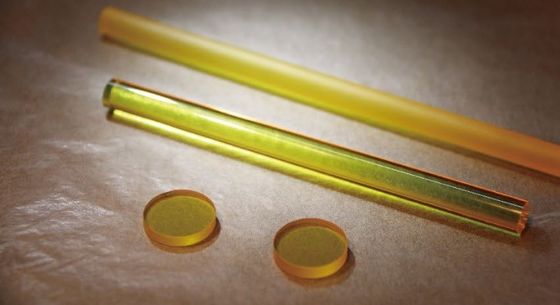 Nd Ce YAG Laserkristall 1 Zoll 2 Zoll 10 x 10 mm Yttrium-Aluminium-Granat-Wafer