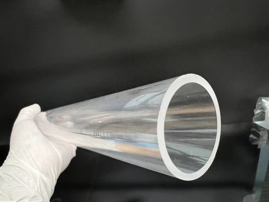 Transparente hohe Härte hohe Härte-Sapphire Tube Anti-Scratch Tube Shapes