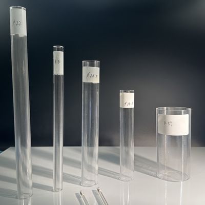 99.995% Al2O3 Transparentes Saphirrohr mit hoher Toleranztransparenz