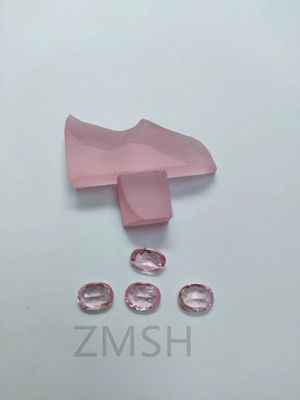 Guter Preis Korall / Rose Pink Saphir Roh / Roughgem Kristall Labor gemacht für Schmuck Accessoires Online