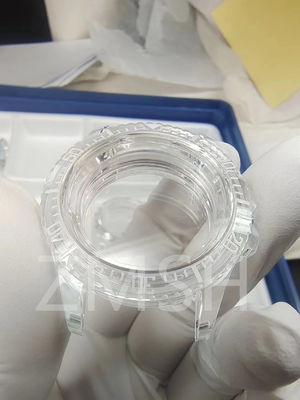 Guter Preis Transparent / Blau / Grün Rund Quadrat Oval Saphir Uhrenkoffer Haltbarkeit Wasserabwehr Stoßfestigkeit Online