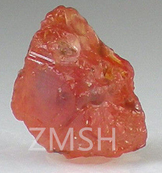Guter Preis Pfirsich-Orange-Paparacha aus Saphir-Rohstein für Dekoration Halskette Ring Ohrring Online