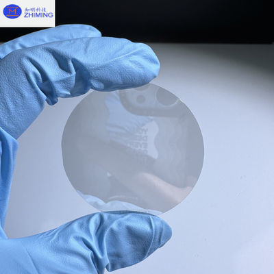 Guter Preis Silikonkarbid-Wafer individuell angepasste Größe Halbisolierende SiC-Wafer nahezu farblos Transparent Hochdruckbeständigkeit Online
